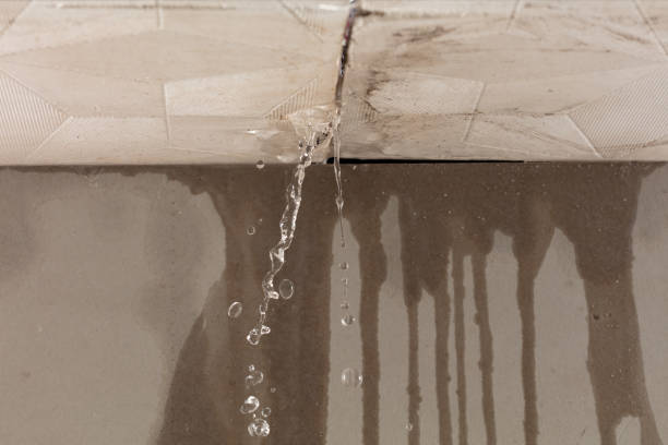 Professional Water Damage Restoration technician working in Waterford Works, NJ